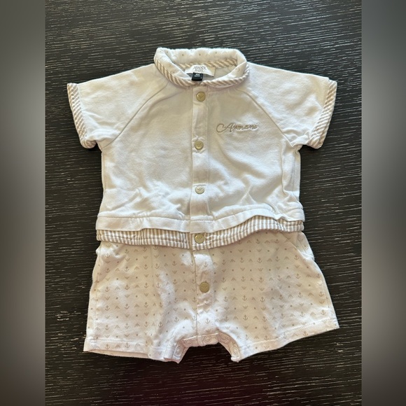 Armani Baby 3 months Short Romper - Picture 1 of 2
